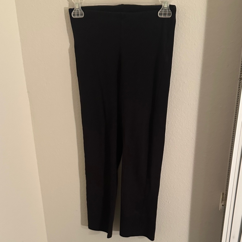 Simply Vera Wang high waisted leggings black capri